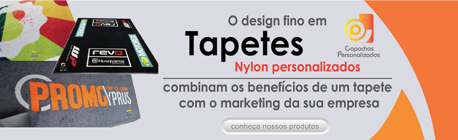 tapetes personalizado nylons de nylon