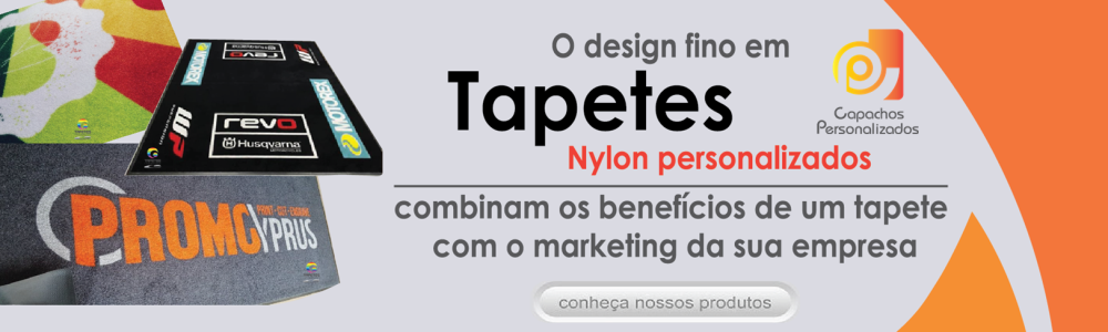 tapetes personalizados de nylon